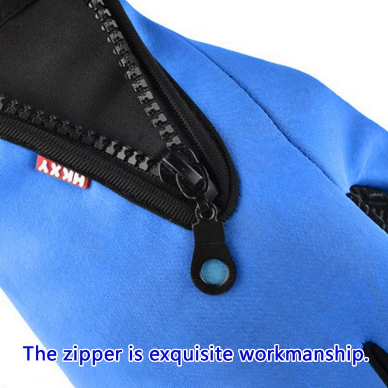 Žieminės moteriškos vyriškos pirštinės liečiamos šaltai vandeniui atsparios motociklininkams skirtos pirštinės vyriškos lauko sportui šiltos šiluminės vilnos bėgimo slidinėjimo pirštinės