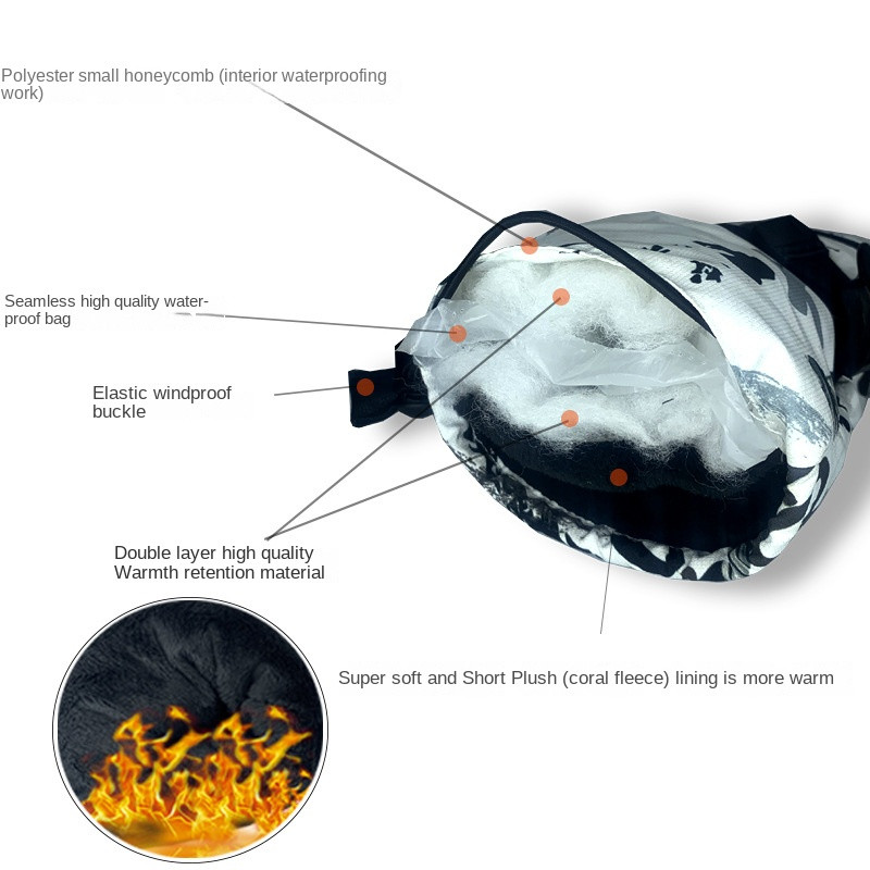 Profesionalios žiemos šiltos slidinėjimo pirštinės su jutikliniu ekranu, vilnos snieglentės, itin lengvos vandeniui atsparios motociklo terminės sniego pirštinės moterims, vyrams
