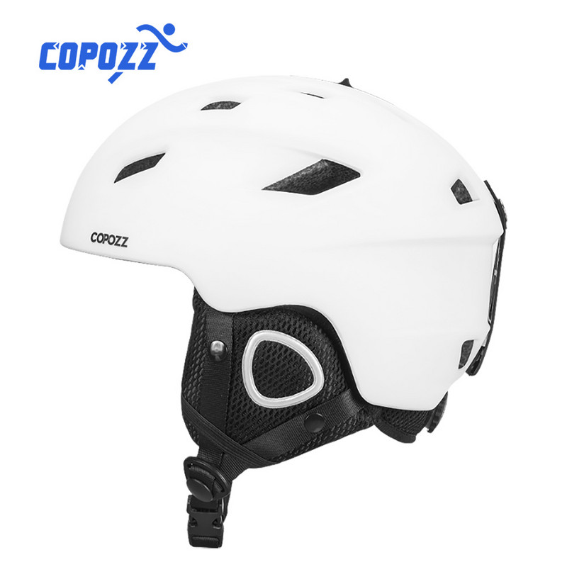 Copozz Vyrų Moteriškas slidinėjimo šalmas Pusiau dengiamas snieglenčių motociklas sniego motociklas Saugus sniego šalmas Žiemos šiltas šalmas suaugusiems ir vaikams