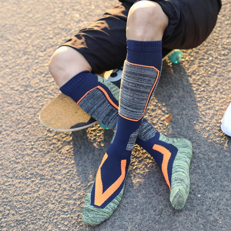 Žiemos Vyrai Moteriškos Šiltos Slidinėjimo Kojinės Termosinės Medvilninės Ilgos Storesnės Snieglentės Krepšinis Futbolas Jojimas Sportas Slidinėjimas Kojinės Termoskojinės