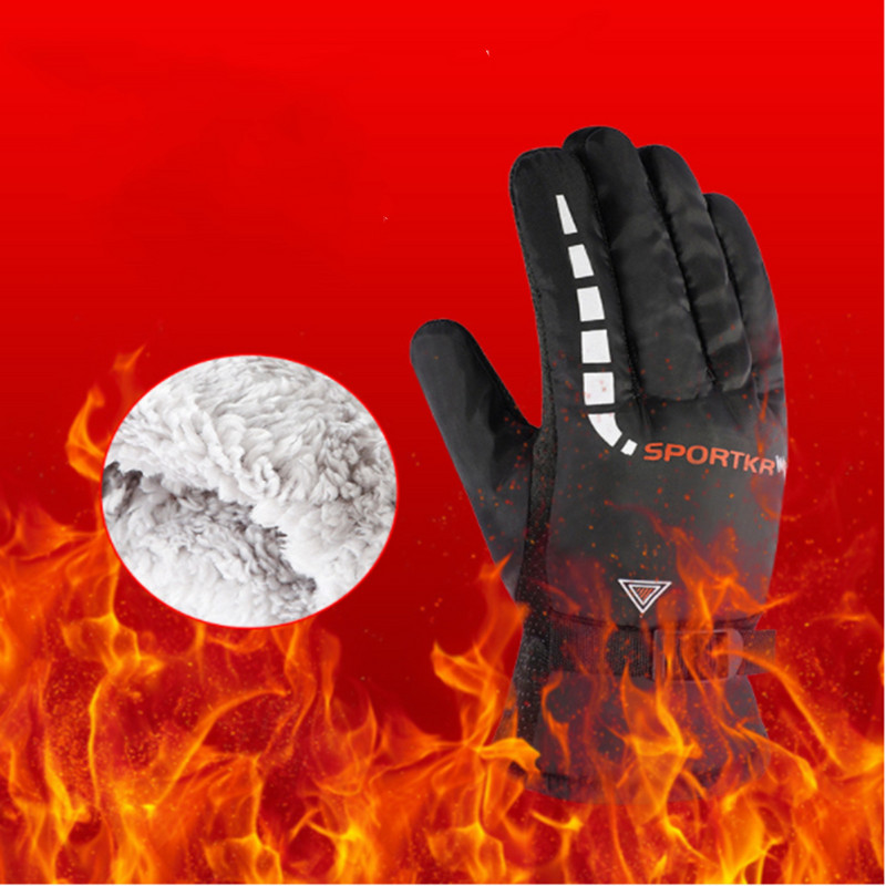 Vyrai Moteriškos slidinėjimo pirštinės Ultralengvos vandeniui atsparios žiemos šiltos pirštinės Snieglenčių pirštinės Motociklo Važiavimas Sniegu Neperšlampamos Pirštinės