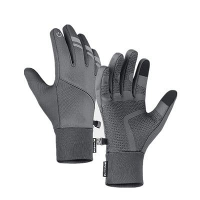 Žieminės Handschoenen Vyriškos slidinėjimo pirštinės, neperšlampamos, atsparios vėjui dviratininkams MTB pirštinės Thermal Warm Touch Neslystančios slidinėjimo sniego sportinės pirštinės