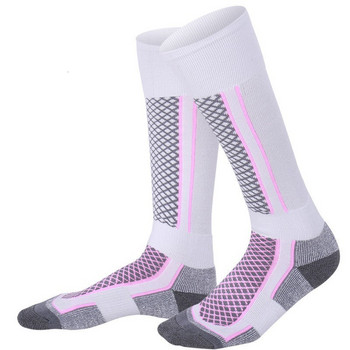 Мъжки дамски термични ски чорапи Детски удебелени памучни топли зимни чорапи за колоездене На открито Сноуборд Туристически чорапи Топли крака