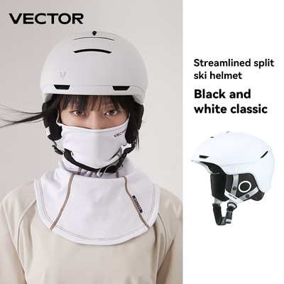 VECTOR Slidinėjimo šalmas Vyriški Moteriški Nuimamas nuo susidūrimo Streamline Slidinėjimo šalmas Slidinėjimo riedlentės Snieglenčių apsauginis šalmas