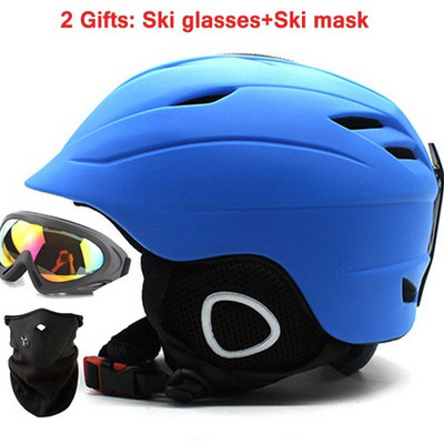 Vyrų / moterų / vaikų slidinėjimo šalmas suaugusiems snieglenčių šalmas slidinėjimo įranga, akiniai, kaukė ir dangtelis, integruota saugos riedlentė