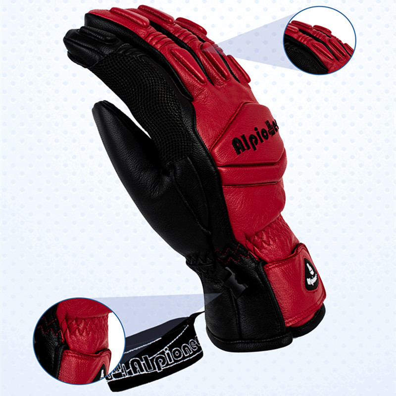 Slidinėjimo pirštinės Snieglenčių pirštinės Sniego motociklas Motociklas Dviratis Slidinėjimas Pirštinės Žiemai Šiltas Sniego Pirštinės Neperšlampamos Neperšlampamos Unisex