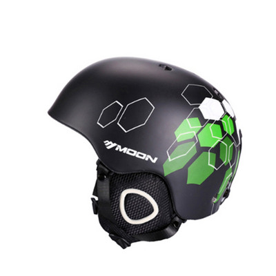 MOON CE sertifikatas PC+EPS suaugusiems skirtas slidinėjimo šalmas Vyrams Moterų čiuožimo riedlenčių šalmas Sniego sporto snieglenčių šalmai