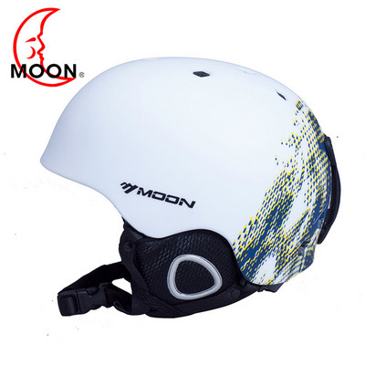 MOON CE sertifikatas PC+EPS suaugusiems skirtas slidinėjimo šalmas Vyrams Moterų čiuožimo riedlenčių šalmas Sniego sporto snieglenčių šalmai