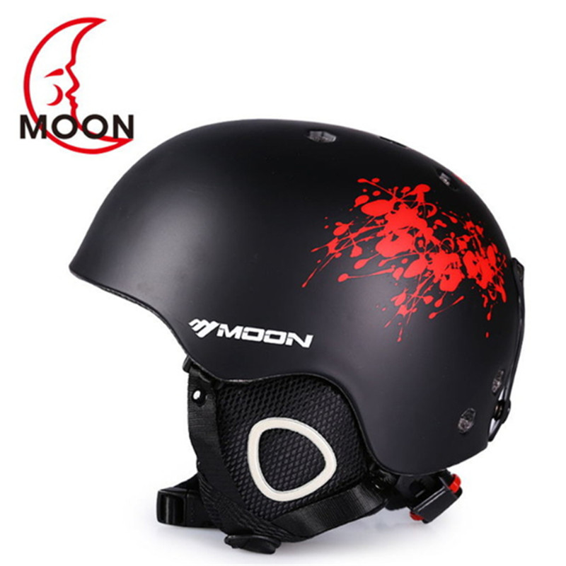 MOON CE sertifikatas PC+EPS suaugusiems skirtas slidinėjimo šalmas Vyrams Moterų čiuožimo riedlenčių šalmas Sniego sporto snieglenčių šalmai