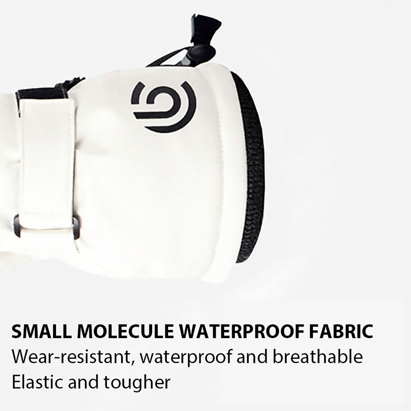 Žiemos vyriškos, moteriškos slidinėjimo pirštinės, atsparios vėjui, šiltos, vandeniui atsparios jutikliniu ekranu, vilnos, neslystančios snieglenčių sportui Sniegmobiliams dviračių slidinėjimo pirštinės