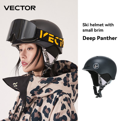 VECTOR slidinėjimo šalmo sauga, integruotas snieglenčių šalmas, motociklas, nuimamas slidinėjimo sniego vyras Vyras, moteris, vaikas, vaikas