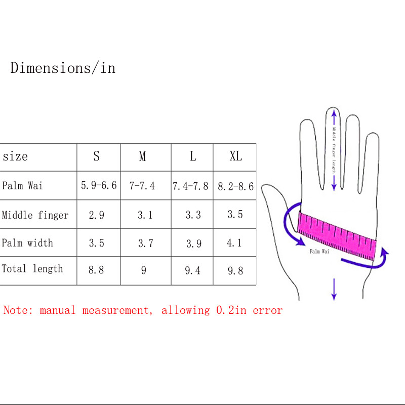 Unisex jutiklinis ekranas žiemos terminės šiltos pirštinės Dviratis Dviratis Dviratis Slidinėjimas Lauke Kempingas Žygio Pirštinės Sportinės Pirštinės pirštinės