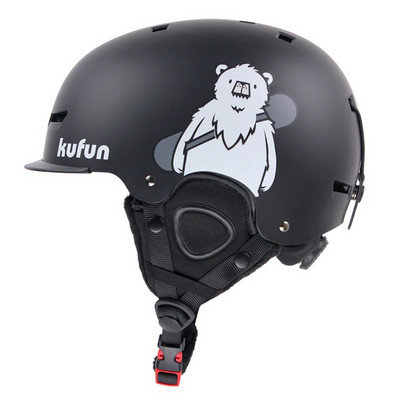 Slidinėjimo šalmas Snieglentės Vyrai Moterys Merginos Berniukai Vaikai Vaikai Žiemos Sportas Dviratis Laipiojimas Sniego katė Ryklys Elnias Rožinė