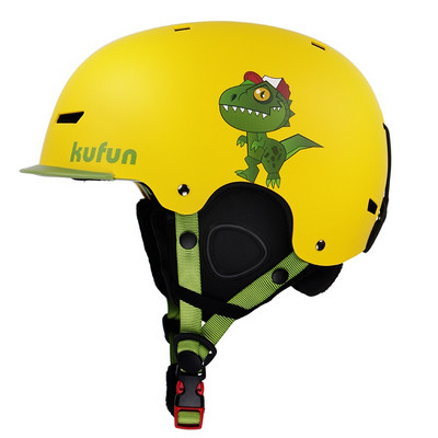 Slidinėjimo šalmas Snieglentės Vyrai Moterys Merginos Berniukai Vaikai Vaikai Žiemos Sportas Dviratis Laipiojimas Sniego katė Ryklys Elnias Rožinė