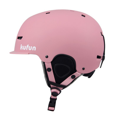 Slidinėjimo šalmas Snieglentės Vyrai Moterys Merginos Berniukai Vaikai Vaikai Žiemos Sportas Dviratis Laipiojimas Sniego katė Ryklys Elnias Rožinė