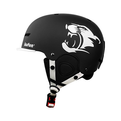 Slidinėjimo šalmas Snieglentės Vyrai Moterys Merginos Berniukai Vaikai Vaikai Žiemos Sportas Dviratis Laipiojimas Sniego katė Ryklys Elnias Rožinė