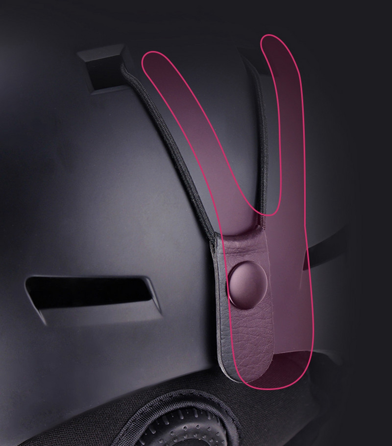 Slidinėjimo šalmas Snieglentės Vyrai Moterys Merginos Berniukai Vaikai Vaikai Žiemos Sportas Dviratis Laipiojimas Sniego katė Ryklys Elnias Rožinė