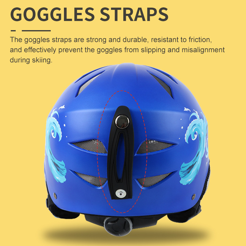 PHMAX vaikų slidinėjimo šalmas Žiemos snieglentės Laikykite šiltą Slidinėjimo šalmas ABS Shell EPS vidinio sluoksnio galvos apsauga Vaikų slidinėjimo šalmas