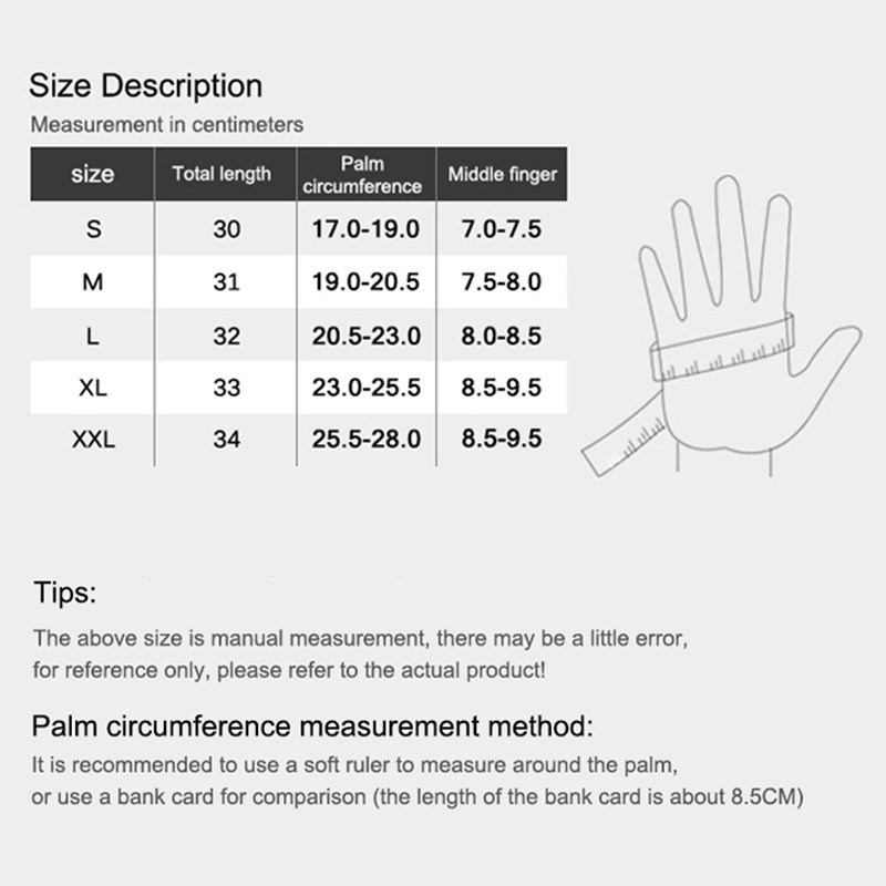 PHMAX Vyriškos Moteriškos Slidinėjimo Pirštinės Itin lengvos Vėjo nepraleidžiančios žiemos šilumą Pirštinės Snieglenčių pirštinės Motociklams Neperšlampamos Sniego pirštinės