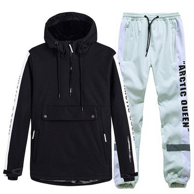 Férfi vagy női hó síruházat pulóver Snowboard ruházat vízálló téli szabadtéri öltöny készletek jelmez dzsekik + nadrágok unsex