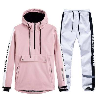 Férfi vagy női hó síruházat pulóver Snowboard ruházat vízálló téli szabadtéri öltöny készletek jelmez dzsekik + nadrágok unsex