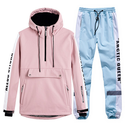 Férfi vagy női hó síruházat pulóver Snowboard ruházat vízálló téli szabadtéri öltöny készletek jelmez dzsekik + nadrágok unsex