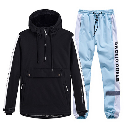 Férfi vagy női hó síruházat pulóver Snowboard ruházat vízálló téli szabadtéri öltöny készletek jelmez dzsekik + nadrágok unsex