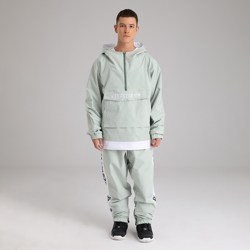 2022 m. Slidinėjimo Kostiumas OVERSIZE Laisvas Hip-hop Version Slidinėjimo Kostiumas Viengubas Dvivietis Moteriškas Vyriškas Vandeniui Neperšlampamas Sniego kostiumas