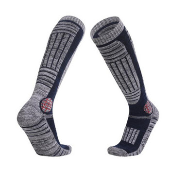 Зимни мъжки памучни топли чорапи за ски по-дебели спортни сноуборд Hinking термо чорапи термочорапи чорапи за крачоли