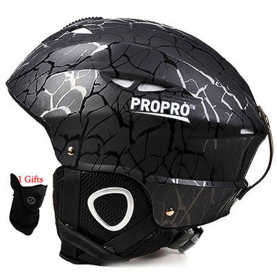 CE sertifikatas PC+EPS suaugusiųjų paauglių slidinėjimo šalmas Vyrams Moterų riedlenčių sportinis šalmas Snieglenčių šalmas Sniego sporto šalmas