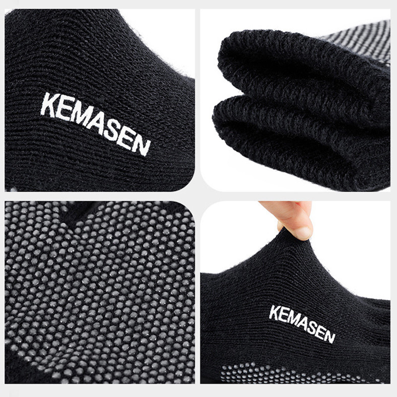 Vyrai, moterys, žieminės megztos pirštinės Aukštos kokybės jutiklinis ekranas, šildomos pirštinės, lauko sportinės dviračių sportinės bėgimo slidinėjimo pirštinės