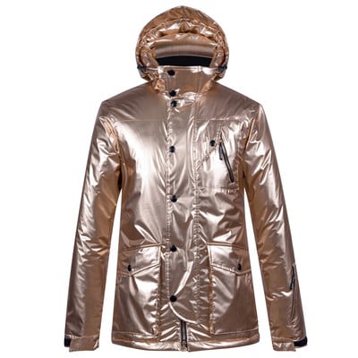 Mada spindintis moteriškas ledinis sniego kostiumas, snieglenčių sportui, vandeniui atsparus kostiumas lauko sportui žiemos komplektai slidinėjimo striukė + kelnės