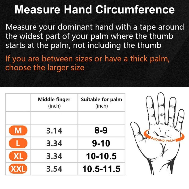 Slidinėjimo pirštinės Žieminės vandeniui atsparios snieglentės Sniego motociklas Slidinėjimas Motociklas Važiavimas Šiltas 3M Terminės kumštinės vyriškos plius dydis XXL Ilgas