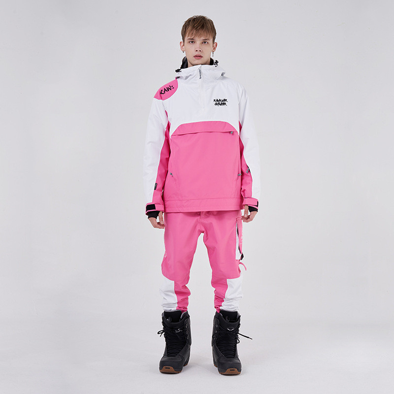 Naujas žieminis slidinėjimo kostiumas šiltas lauko snieglenčių striukė Vyriškas kombinezonas slidinėjimo komplektas, atsparus vėjui, vandeniui atsparus moteriškas drabužis, kvėpuojantis sniego kelnės