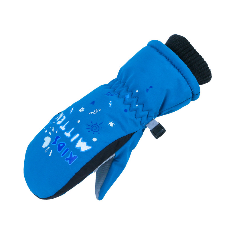 Atsparios vėjui berniukams mergaitėms kūdikių snieglenčių pirštinės lauke žiemos vaikams šiltos slidinėjimo sniego pirštinės