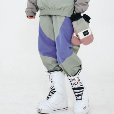 Férfi és női vízálló hegyi snowboard kabát téli szélálló meleg síléc snowboard ruházat több zsebes ruhák