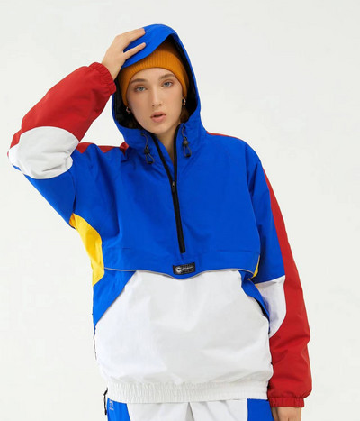 Férfi és női vízálló hegyi snowboard kabát téli szélálló meleg síléc snowboard ruházat több zsebes ruhák