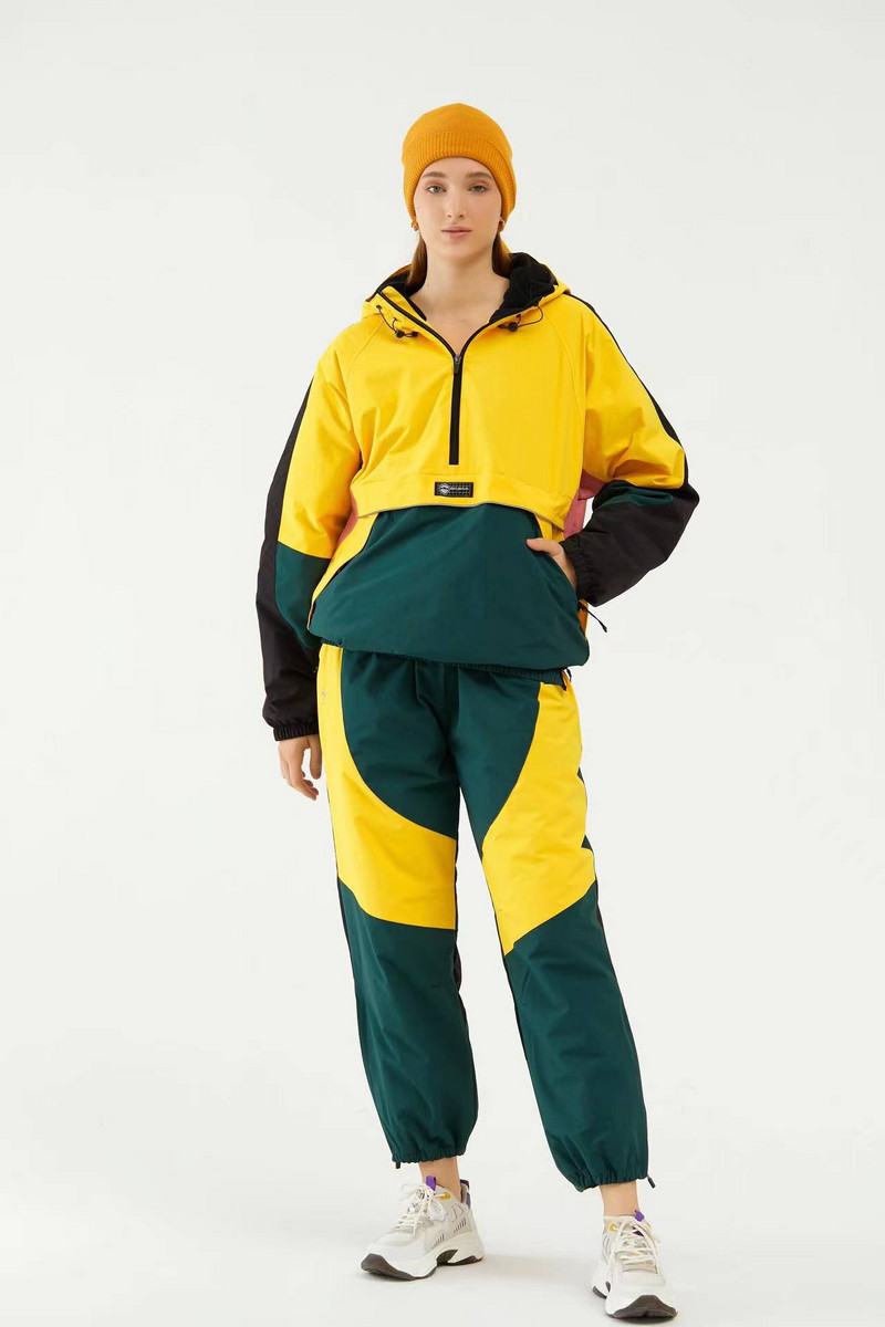 Férfi és női vízálló hegyi snowboard kabát téli szélálló meleg síléc snowboard ruházat több zsebes ruhák