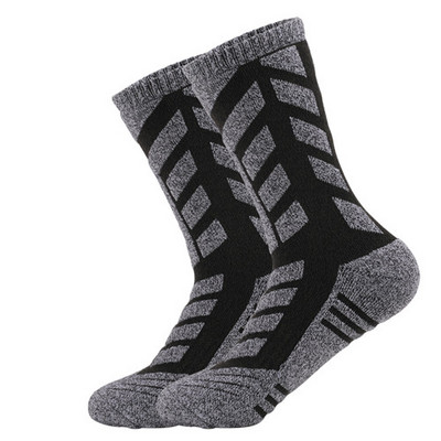 Žiemos sportas terminės slidinėjimo kojinės vyrams lauke, žygiams pėsčiomis, termoso kojinėmis neslystančios storos apačios laisvalaikio dviračių kojinės EU 39-47