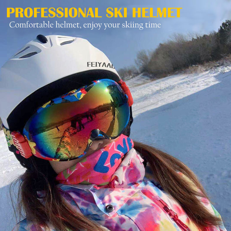 CE sertifikatas PC+EPS suaugusiems paauglių slidinėjimo šalmas Vyrams Moterų čiuožimo riedlenčių šalmas Snieglenčių sniego sporto šalmai