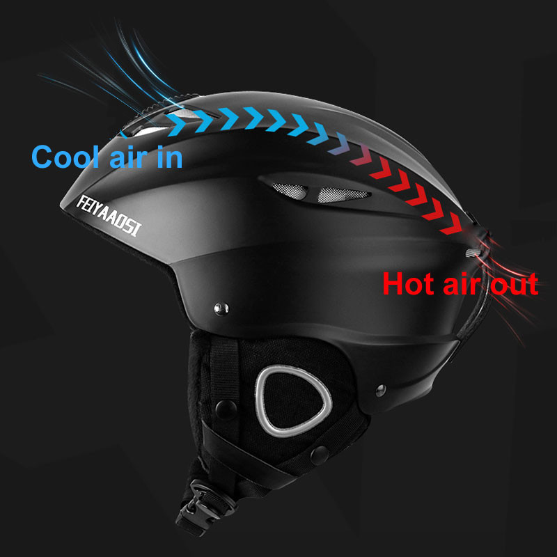 CE sertifikatas PC+EPS suaugusiems paauglių slidinėjimo šalmas Vyrams Moterų čiuožimo riedlenčių šalmas Snieglenčių sniego sporto šalmai