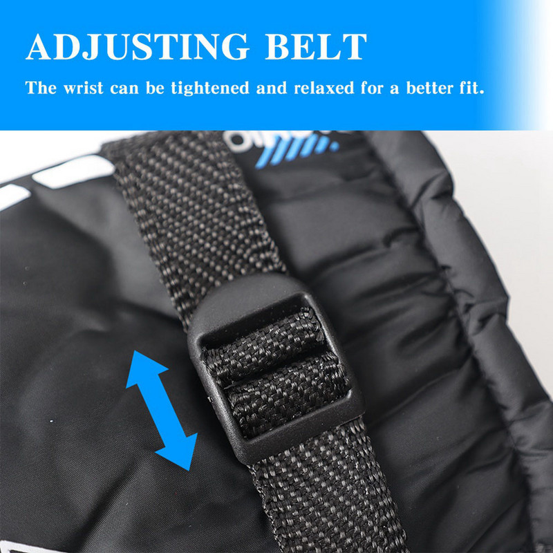 Téli meleg kesztyűk szélálló csúszásgátló termikus kerékpáros kesztyűk férfi női kézmelegítők lovagláshoz síeléshez szabadban kempingezéshez