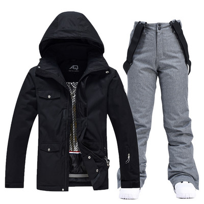 Új tiszta fehér női hóruha overál snowboard szettek 10k vízálló szélálló téli szuper meleg síjelmez síkabát