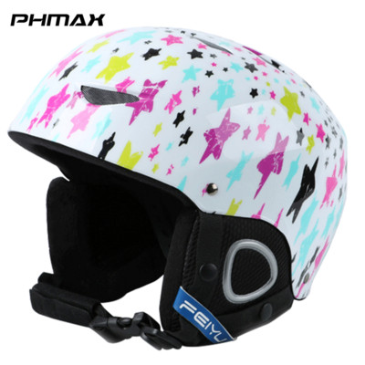 PHMAX sísisak gyerekeknek téli meleg polár sísisak motorosszán sisak gyerekeknek fiúk lányok snowboard sisak védőbetéttel