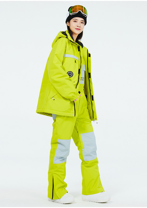 2022. Novo žensko i muško skijaško odijelo Zimsko snježno odijelo Vodootporno za snowboarding Otporan na vjetar Održava toplinu Muška skijaška jakna i komplet hlača