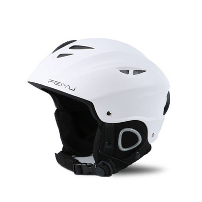 „Loogdeel“ žiemos suaugusiųjų slidinėjimo šalmas vyrams, integruotas snieglenčių šalmas, moteriškas, šildo saugaus čiuožimo slidinėjimo galvos apsaugą