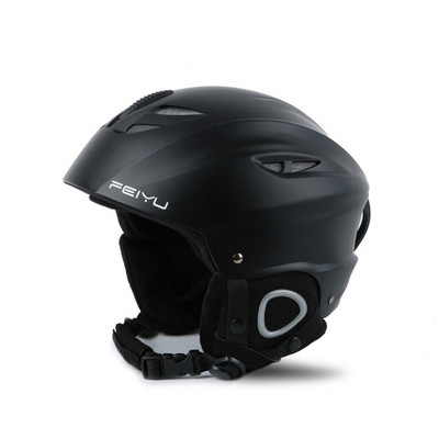 „Loogdeel“ žiemos suaugusiųjų slidinėjimo šalmas vyrams, integruotas snieglenčių šalmas, moteriškas, šildo saugaus čiuožimo slidinėjimo galvos apsaugą