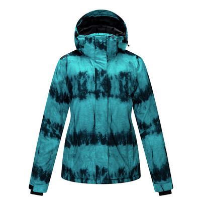 Moteriška slidinėjimo striukė slidinėjimo kelnės žieminė, atspari vėjui, vandeniui atspari, kvėpuojanti, šilta moteriška snieglenčių striukė Snieglenčių kelnės Nauja slidinėjimo įranga