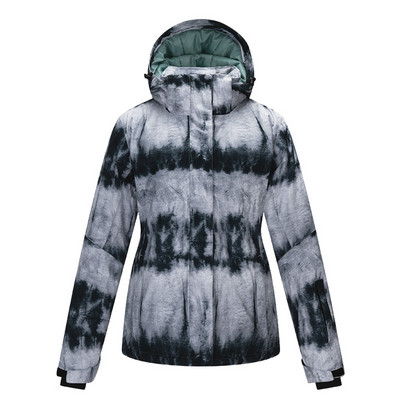 Moteriška slidinėjimo striukė slidinėjimo kelnės žieminė, atspari vėjui, vandeniui atspari, kvėpuojanti, šilta moteriška snieglenčių striukė Snieglenčių kelnės Nauja slidinėjimo įranga