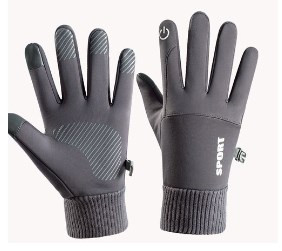 Žieminės vandeniui atsparios vyriškos pirštinės nuo vėjo Sportinė žvejyba Jutiklinis ekranas Vairavimas Motociklas Slidės Neslidžios Šiltos Dviračių Moteriškos Pirštinės